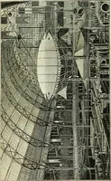 An illustration from La navigation aérienne : l'aviation et la direction des aérostats dans les temps anciens et modernes (1886)