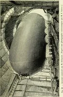 An illustration from La navigation aérienne : l'aviation et la direction des aérostats dans les temps anciens et modernes (1886)