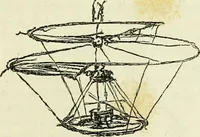 An illustration from La navigation aérienne : l'aviation et la direction des aérostats dans les temps anciens et modernes (1886)