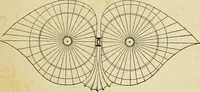 An illustration from La navigation aérienne : l'aviation et la direction des aérostats dans les temps anciens et modernes (1886)