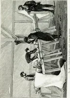 An illustration from Le grand ballon captif à vapeur de M. Henry Giffard : cour des Tuileries--Paris, 1878 (1878)