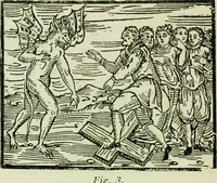An illustration from Le sabbat de sorciers (1890)
