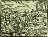 An illustration from Le sabbat de sorciers (1890)
