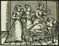 An illustration from Le sabbat de sorciers (1890)