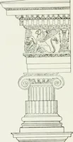 An illustration from A short history of architecture (1897)