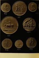 An illustration from Pestilentia in nummis. Geschichte der grossen Volkskrankheiten in numismatischen Documenten. Ein Beitrag zur Geschichte der Medicin und der Cultur (1882)