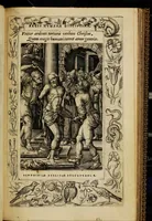 An illustration from Humanae salutis monumenta (1571)