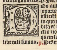 An illustration from Missale ad sacrosancte Constantiensis ecclesie usum nunc cum variis additamentis et in fine devotis missis cum vel sequentiis ante hac nusque visis elimatissime impressum. Novissime quoque Rothomagi cum appropriatis vuilibet hystoriis. Consummatum anno Domini virtutum conditorisque mundi millesimo quingentesimo. xxiiii. Die quarta mensis octobris. (1524)