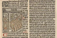 An illustration from Missale ad sacrosancte Constantiensis ecclesie usum nunc cum variis additamentis et in fine devotis missis cum vel sequentiis ante hac nusque visis elimatissime impressum. Novissime quoque Rothomagi cum appropriatis vuilibet hystoriis. Consummatum anno Domini virtutum conditorisque mundi millesimo quingentesimo. xxiiii. Die quarta mensis octobris. (1524)