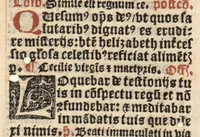 An illustration from Missale ad sacrosancte Constantiensis ecclesie usum nunc cum variis additamentis et in fine devotis missis cum vel sequentiis ante hac nusque visis elimatissime impressum. Novissime quoque Rothomagi cum appropriatis vuilibet hystoriis. Consummatum anno Domini virtutum conditorisque mundi millesimo quingentesimo. xxiiii. Die quarta mensis octobris. (1524)