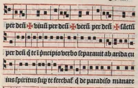 An illustration from Officiarium sacerdotum : ecclesie continens sacramenta : et modum administrandi ea : cum aliis commoditatibus que in ceteris desiderantur. (1505)