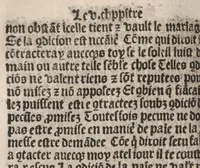 An illustration from Manipulus curatorum. Translate de latin en francoys.