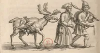 An illustration from Histoire de la Laponie : sa description... (1678)
