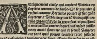 An illustration from Platine en françoys, tres utile et necessaire pour le corps humain, qui traicte de honneste volupte et de toutes viandes et choses que lhomme mange : quelles vertus ont : et en quoy nuysent ou prouffitent au corps humain et comment se doyvent apprester ou appareiller : et de faire a chascune dicelles viandes soit chair ou poisson sa propre sausce : et des proprietez et vertus que ont lesdictes viandes. Et du lieu et place convenable a lhomme pour habiter : et de plusieurs aultres gentillesses parquoy lhomme se peult maintenir en prosperite et sante sans avoir grant indigence davoir aultre medecin sil est homme de raison. (1519)