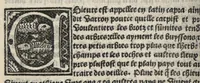 Picture 6 of 27 from Platine en françoys, tres utile et necessaire pour le corps humain, qui traicte de honneste volupte et de toutes viandes et choses que lhomme mange : quelles vertus ont : et en quoy nuysent ou prouffitent au corps humain et comment se doyvent apprester ou appareiller : et de faire a chascune dicelles viandes soit chair ou poisson sa propre sausce : et des proprietez et vertus que ont lesdictes viandes. Et du lieu et place convenable a lhomme pour habiter : et de plusieurs aultres gentillesses parquoy lhomme se peult maintenir en prosperite et sante sans avoir grant indigence davoir aultre medecin sil est homme de raison. (1519), leaf 171