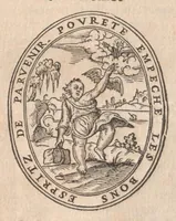 An illustration from De la faculté & vertu admirable de l'antimoine, avec responce à certaines calomnies : le tout composé par maistre Loys de Launay medecin ordinaire de La Rochelle (1564)