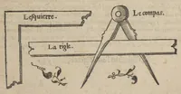 An illustration from Geometrie et horlogiographie pratique. Par Jean Bullant, architecte de haut & puissant seigneur, Monseigneur le duc de Montmorency, pair, & connestable de France. (1599)