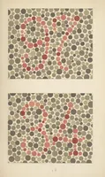 An illustration from Stillings pseudo-isochromatische Tafeln zur Prüfung des Farbensinnes (1922)