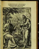 An illustration from Humanae salutis monumenta (1583)