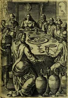 An illustration from Humanae salutis monumenta (1583)