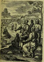 An illustration from Humanae salutis monumenta (1583)