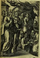 An illustration from Humanae salutis monumenta (1583)