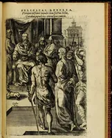An illustration from Humanae salutis monumenta (1583)