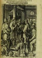 An illustration from Humanae salutis monumenta (1583)
