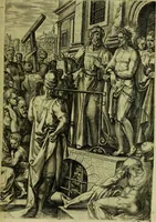 An illustration from Humanae salutis monumenta (1583)