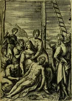 An illustration from Humanae salutis monumenta (1583)
