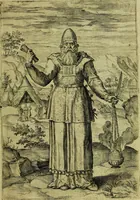 An illustration from Humanae salutis monumenta (1583)