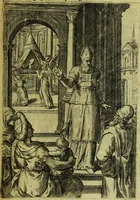 An illustration from Humanae salutis monumenta (1583)
