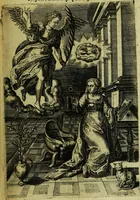 An illustration from Humanae salutis monumenta (1583)