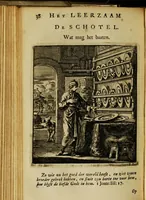 Picture 111 of 141 from Spiegel van het menselyk bedryf: vertoonende honderd verscheiden ambachten, konstig afgebeeld en met godlyke spreuken en stichtelyke verzen verryke (1730), leaf 268