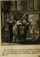 Picture 115 of 141 from Spiegel van het menselyk bedryf: vertoonende honderd verscheiden ambachten, konstig afgebeeld en met godlyke spreuken en stichtelyke verzen verryke (1730), leaf 288