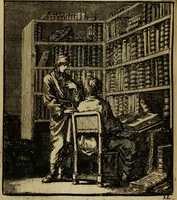Picture 118 of 141 from Spiegel van het menselyk bedryf: vertoonende honderd verscheiden ambachten, konstig afgebeeld en met godlyke spreuken en stichtelyke verzen verryke (1730), leaf 302