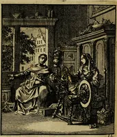 Picture 120 of 141 from Spiegel van het menselyk bedryf: vertoonende honderd verscheiden ambachten, konstig afgebeeld en met godlyke spreuken en stichtelyke verzen verryke (1730), leaf 310