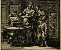 Picture 125 of 141 from Spiegel van het menselyk bedryf: vertoonende honderd verscheiden ambachten, konstig afgebeeld en met godlyke spreuken en stichtelyke verzen verryke (1730), leaf 326