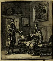Picture 127 of 141 from Spiegel van het menselyk bedryf: vertoonende honderd verscheiden ambachten, konstig afgebeeld en met godlyke spreuken en stichtelyke verzen verryke (1730), leaf 338