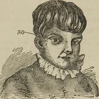 An illustration from The illustrated self-instructor in phrenology and physiology : with over one hundred engravings : together with the chart and character of ... as marked by ... (1859)