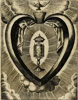 An illustration from Sacrum oratorium piarum imaginum immaculatae Mariae et animae creatae ac baptismo, poenitentia, et eucharistia innouatae [electronic resource]: ars noua bene viuendi et moriendi, sacris piarum imaginum emblematis figurata & illustrata (1634)