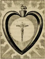 An illustration from Sacrum oratorium piarum imaginum immaculatae Mariae et animae creatae ac baptismo, poenitentia, et eucharistia innouatae [electronic resource]: ars noua bene viuendi et moriendi, sacris piarum imaginum emblematis figurata & illustrata (1634)