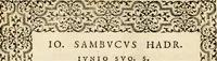 An illustration from Hadriani Iunii medici Emblemata, ad D. Arnoldum Cobelium [electronic resource]: eiusdem Aenigmatum libellus, ad D. Arnoldum Rosenbergum (1565)