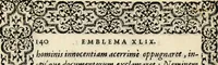 An illustration from Hadriani Iunii medici Emblemata, ad D. Arnoldum Cobelium [electronic resource]: eiusdem Aenigmatum libellus, ad D. Arnoldum Rosenbergum (1565)