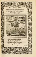 An illustration from Hadriani Iunii medici Emblemata, ad D. Arnoldum Cobelium [electronic resource]: eiusdem Aenigmatum libellus, ad D. Arnoldum Rosenbergum (1565)