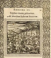 Picture 28 of 143 from Hadriani Iunii medici Emblemata, ad D. Arnoldum Cobelium [electronic resource]: eiusdem Aenigmatum libellus, ad D. Arnoldum Rosenbergum (1565), leaf 27