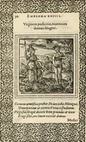 An illustration from Hadriani Iunii medici Emblemata, ad D. Arnoldum Cobelium [electronic resource]: eiusdem Aenigmatum libellus, ad D. Arnoldum Rosenbergum (1565)