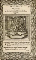 Picture 42 of 143 from Hadriani Iunii medici Emblemata, ad D. Arnoldum Cobelium [electronic resource]: eiusdem Aenigmatum libellus, ad D. Arnoldum Rosenbergum (1565), leaf 37