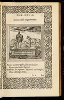 An illustration from Hadriani Iunii medici Emblemata, ad D. Arnoldum Cobelium [electronic resource]: eiusdem Aenigmatum libellus, ad D. Arnoldum Rosenbergum (1565)