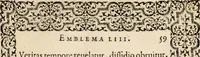 An illustration from Hadriani Iunii medici Emblemata, ad D. Arnoldum Cobelium [electronic resource]: eiusdem Aenigmatum libellus, ad D. Arnoldum Rosenbergum (1565)